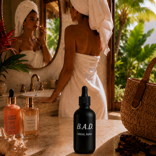 Bikini, Babe Body Oil